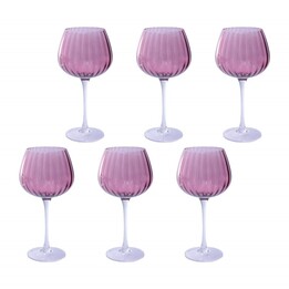ROSE&TULIPANI PRISMIA Set mit 6 Gläsern 460 ml