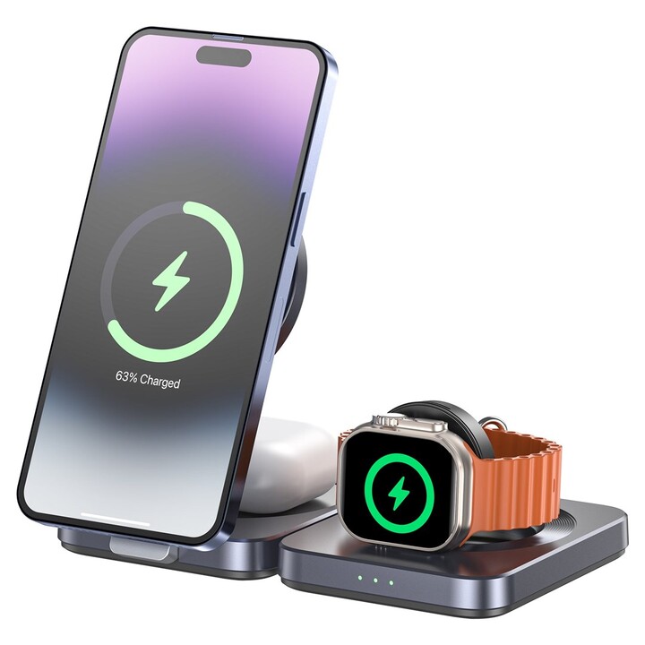 UNITEK P1300AGY01 récepteur de chargement sans fil de dispositifs mobiles Écouteurs, Mobile/smartphone, Smartwatch USB Type-C