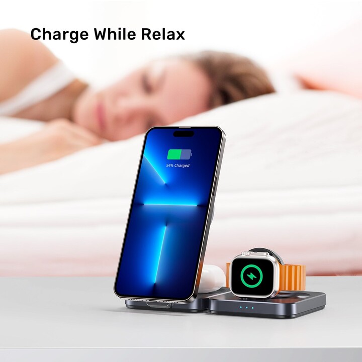 UNITEK P1300AGY01 récepteur de chargement sans fil de dispositifs mobiles Écouteurs, Mobile/smartphone, Smartwatch USB Type-C