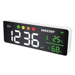 Functions: CO2 Concentration Meter, Thermometer, Hygrometer