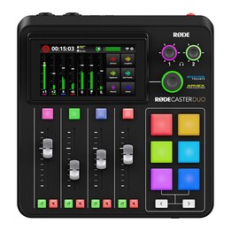 RØDECaster Pro Duo - Estúdio de produção de podcast