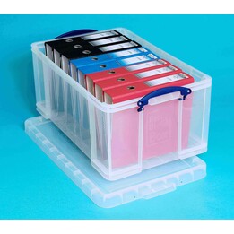 Really Useful Boxes 64C Aufbewahrungsbox transparent