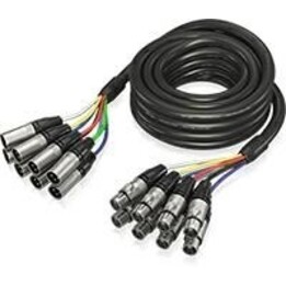 Behringer GMX-500 Cable 8 x XLR F - 8 x XLR M 5m