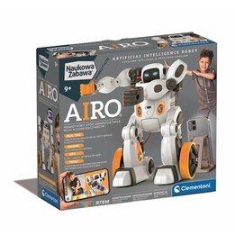 Diversãocientífica Clementoni. Robótica. Robô AIRO 50819