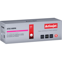 Activejet ATB-248MN Toner pour imprimantes Brother, Remplacement Brother TN248M, Supreme, 1000 pages, violet)