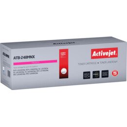 Activejet ATB-248MNX Toner für Brother Drucker; Ersatz Brother TN248XLM; Supreme; 2.300 Seiten; magenta)
