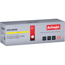 Toner Activejet ATB-248YNX per stampanti Brother; Pezzo di ricambio Brother TN248XLY; Supremo; 2300 pagine; giallo)