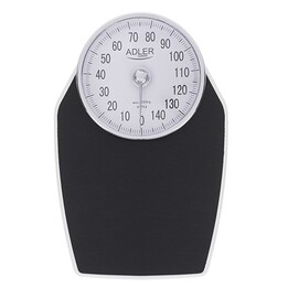 Adler | Mechanische Personenwaage | 8177 n. Chr. | Maximales Gewicht (Kapazität) 150 kg | Genauigkeit 1000 g | Schwarz