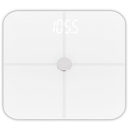 Adler Smart Personenwaage | 8187 n. Chr. | Maximales Gewicht (Tragfähigkeit) 180 kg | Genauigkeit 100 g | Messung des Body-Mass-