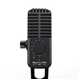 IK Multimedia iRig Stream Mic Pro - micrófono de condensador