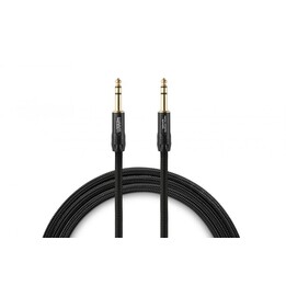 Cabo de áudio Warm Audio PREM-TRS-3 0,9 m 6,35 mm TRS preto