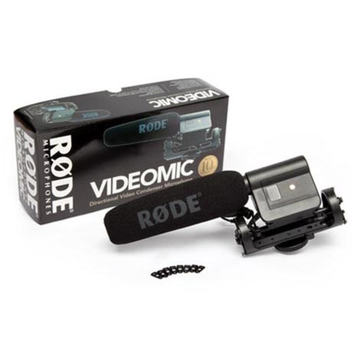 RØDE VideoMic Rycote Microfono per fotocamera digitale nero