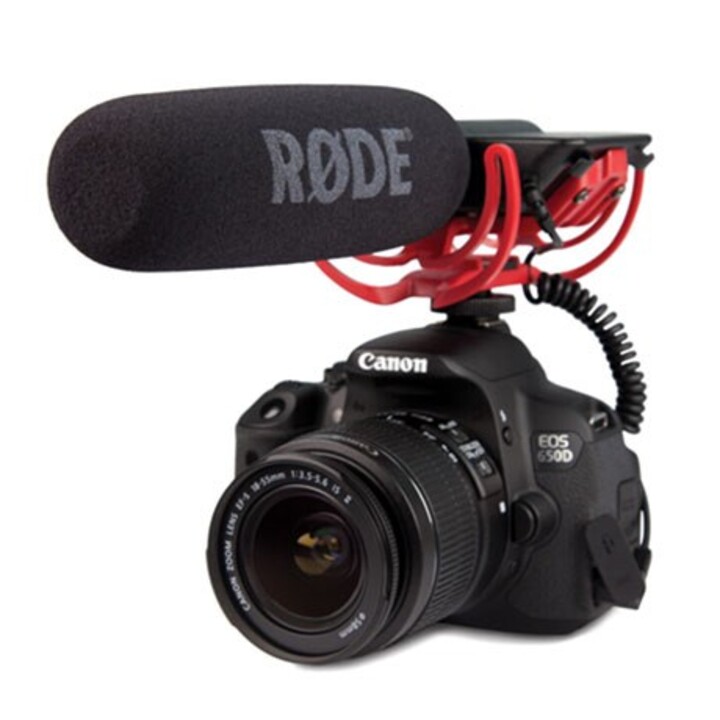 RØDE VideoMic Rycote Microfono per fotocamera digitale nero