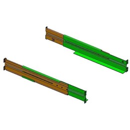 Kit de montagem em rack Bluewalker Powerwalker para série R1U