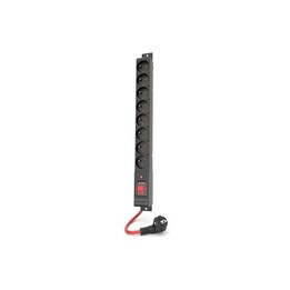 POWER STRIP ACAR R8 POWER 5M 8X 230V PL BLACK 16A