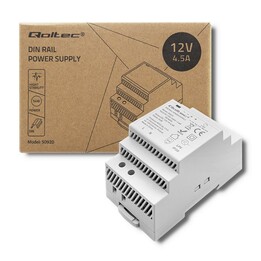Alimentatore su guida Din Qoltec | 60 W | 24 V | 2,5A| Gregge
