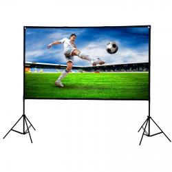 Écran de projection pliable Extralink 84&quot; Psf-84 | Écran de projection pliable | 16:9, 186x105cm, Blanc