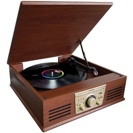 Toca-discos Sunstech PXR32 / Bluetooth / Rádio FM / Conversor MP3