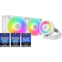 ARCTIC CPU Raffreddatore ad Acqua Liquid Freezer III 280 A-RGB (Bianco)