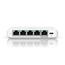 Ubiquiti UniFi Flex Mini 2.5G Gestito 2.5G Ethernet (100/1000/2500) Power over Ethernet (PoE) Desktop Bianco