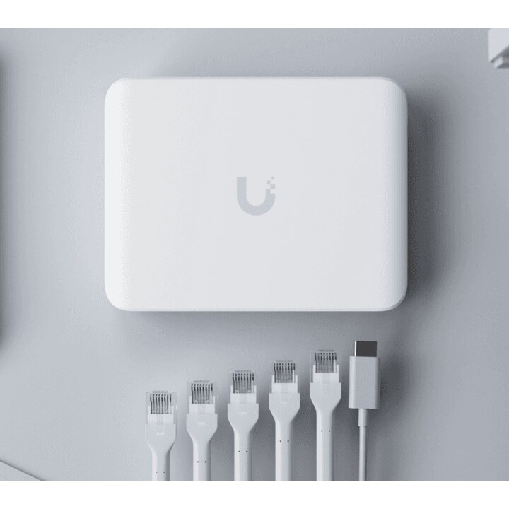 Ubiquiti UniFi Flex Mini 2.5G Managed 2.5G Ethernet (100/1000/2500) Power over Ethernet (PoE) Desktop Weiß