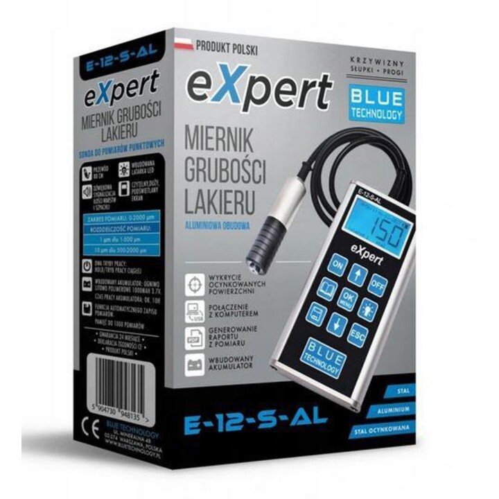 Blue Technology E-12-S-AL Lackdickenmessgerät