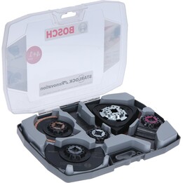 Juego de cuchillas Bosch 2 608 664 624 para multiherramientas eléctricas profesionales, Plata