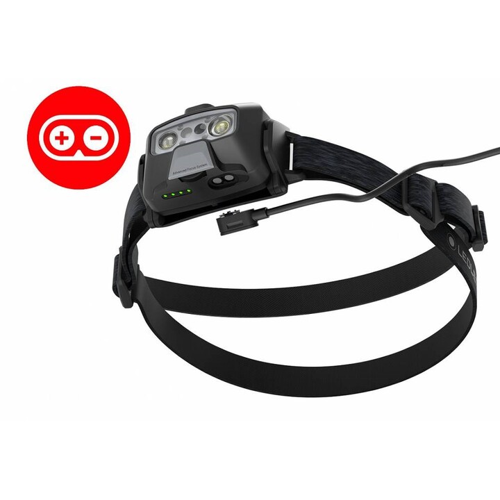 Lampe frontale LED Ledlenser HF6R Core Black