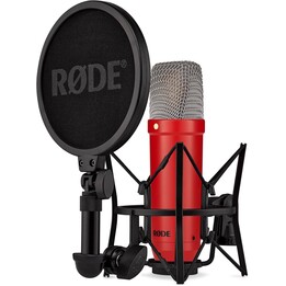 RODE NT1 Signature Rojo - Micrófono de Condensador