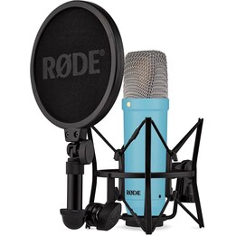 RODE NT1 Signature Bleu - Microphone à condensateur