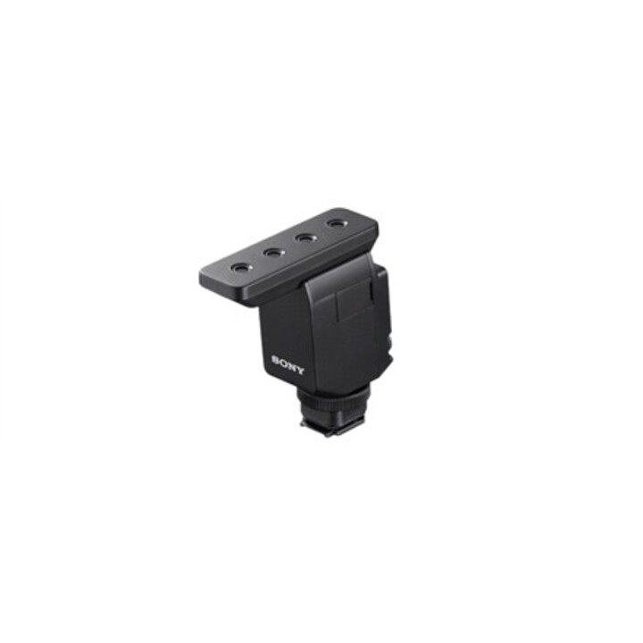 Sony | Compact Camera-Mount Digital Shotgun Microphone | ECM-B10 | Three pickup modes: Multidirectional, unidirectional and circ