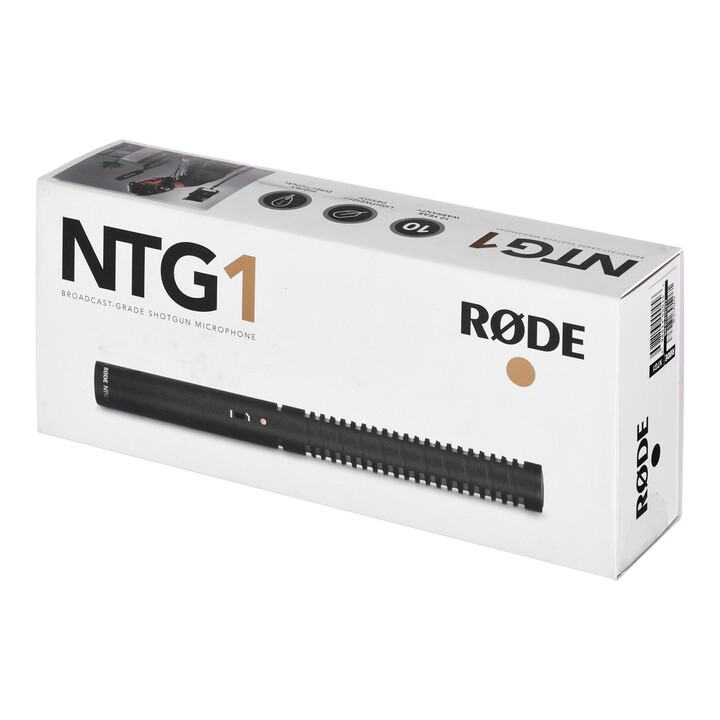 Microfono RØDE NTG1 Nero Microfono per videocamera