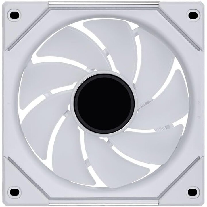 Lian Li UNI Fan SL-Infinity 120 lama inversa, confezione singola, ventola ARGB, 120 mm, bianco