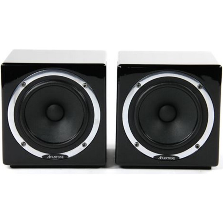Avantone Active MixCubes preto Monitor de estúdio ativo Par de monitores de estúdio ativos