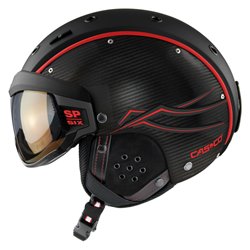 CASCO KASK SP-6 Limited Race Carbon nero-rosso L 58-62 cm