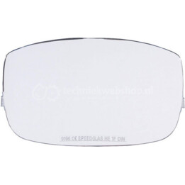 Vetro esterno antigraffio 3M Speedglas 9100 per maschere da saldatura, trasparente