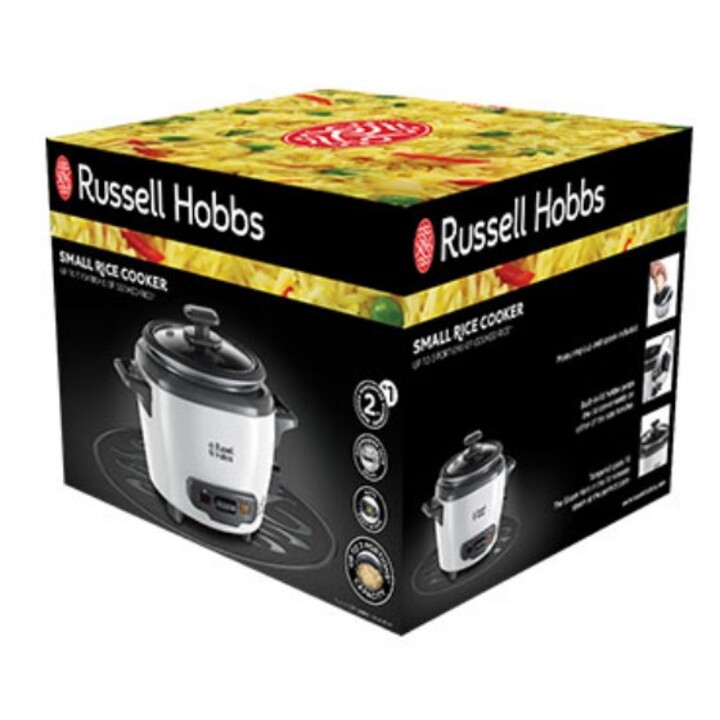 Panela elétrica de arroz Russell Hobbs 27020-56 200 W preta, branca