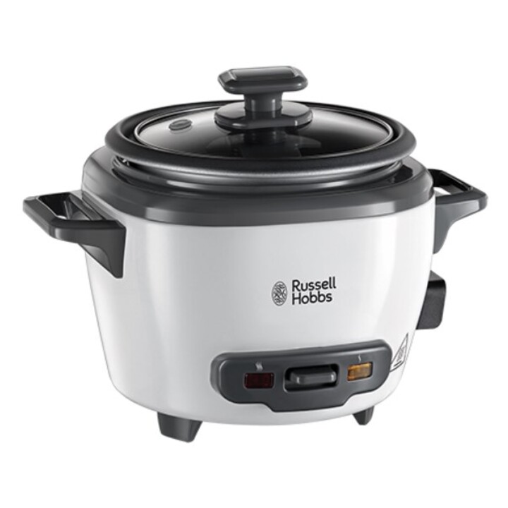 Panela elétrica de arroz Russell Hobbs 27020-56 200 W preta, branca