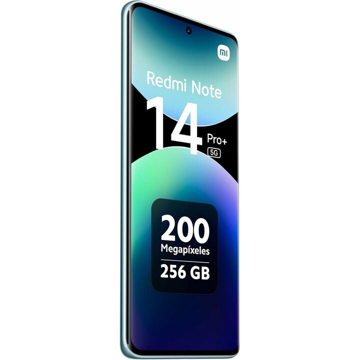 Xiaomi Redmi Note 14 Pro Plus 5G, 8+256 GB, 200 MP AI-Kamera, 120 W HyperCharge, AI-Funktionen, Blau