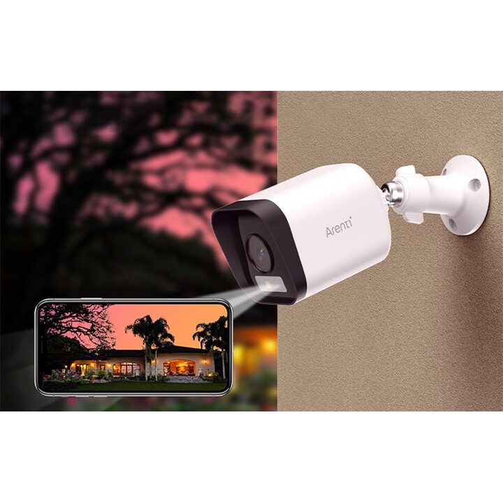 Arenti O3 WiFi IP65 4MP 2,5K Außenkamera weiß