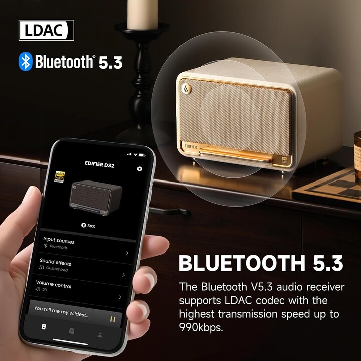 Edifier D32 60W White Bluetooth Speaker