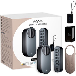 Aqara Smart Lock U200 Ultimate Kit - negro