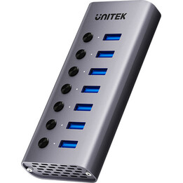 Hub multiporta UNITEK con USB-A 7 in 1