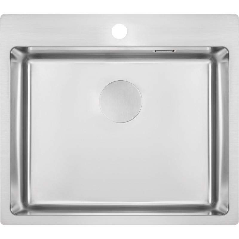 Fregadero DEANTE Olfato ZPO_010B 1 cámaras, acero 55x50,5 cm