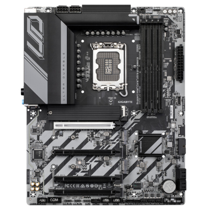 Scheda madre Gigabyte Z890 Ud Wifi6e - Compatibile con CPU Intel Core Ultra (serie 2), 12+1+2 fasi Vrm, fino a 8800 mhz Ddr5 (oc