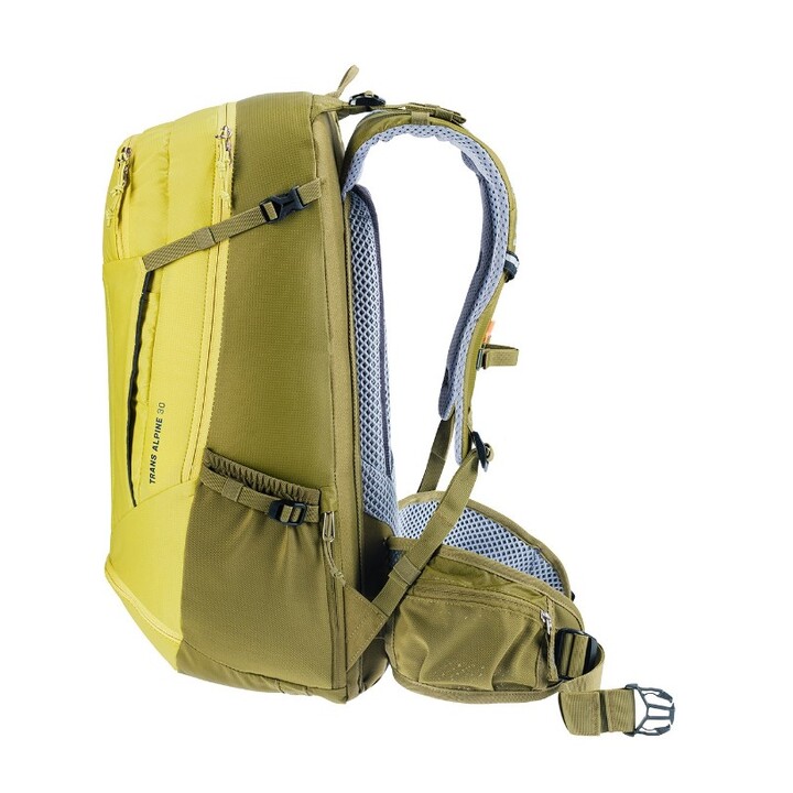 Bicycle backpack - Deuter Trans Alpine 30 Sprout - cactus