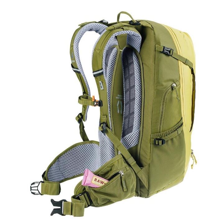 Bicycle backpack - Deuter Trans Alpine 30 Sprout - cactus
