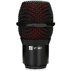 sE V7 MC1 Negro - Cápsula de micrófono inalámbrico.
