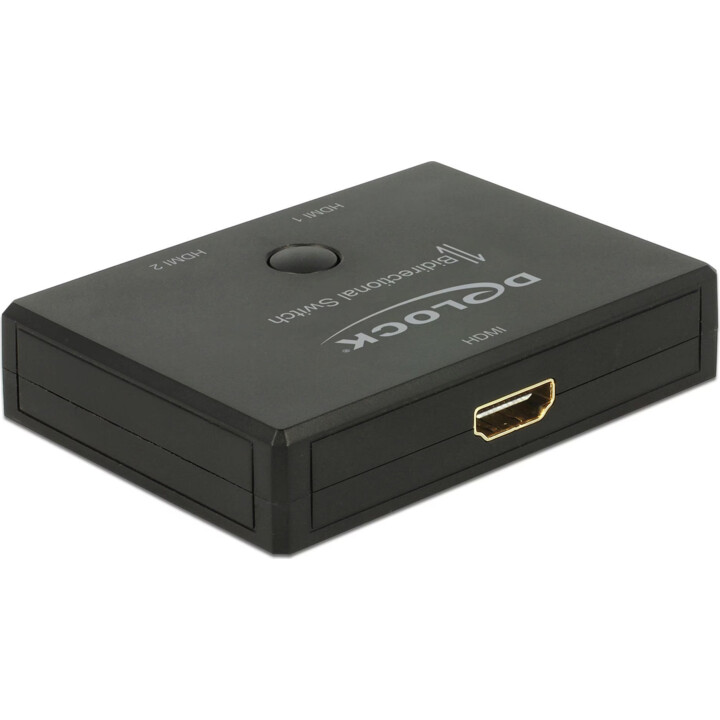 DeLOCK 18749 Negro - Interruptor de video HDMI