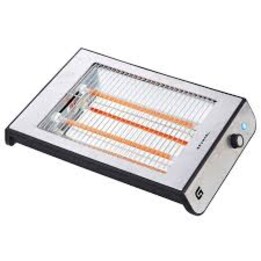 Grunkel flacher Toaster aus Edelstahl TL-Inox